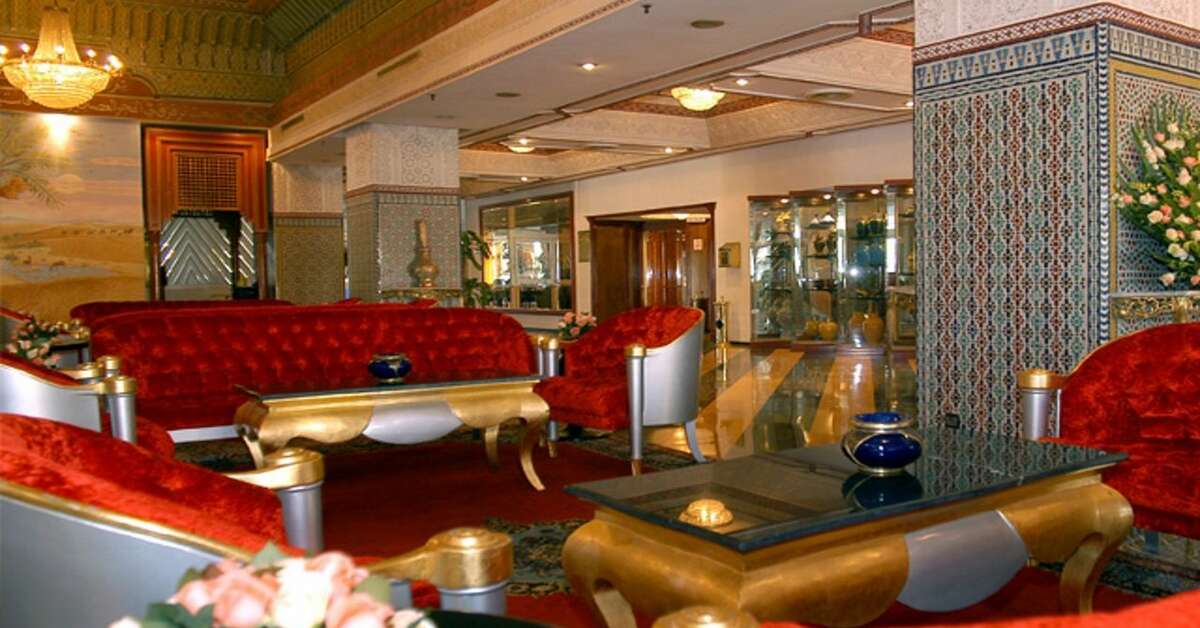 Een foto van het interieur van Royal Mirage Agadir