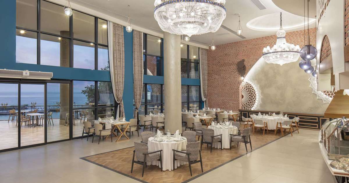 Een foto van het interieur van Mylome Luxury Hotel & Resort
