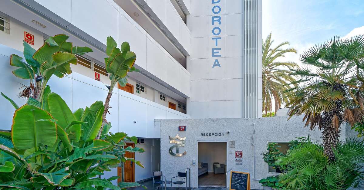 Een foto van de buitenkant van Appartementen Dorotea