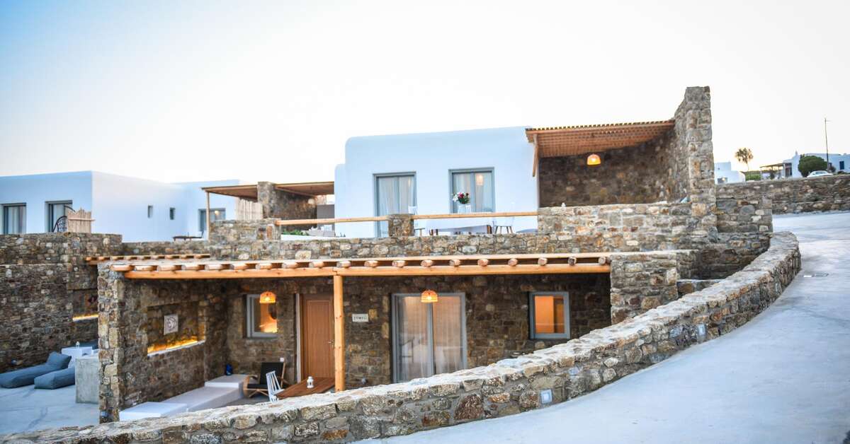 Ein Foto Myconian Crown Suites