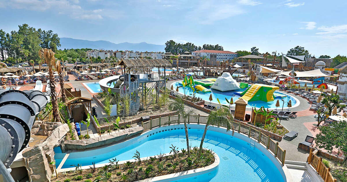 Ein Foto vom Pool im Atlantique Holiday Club