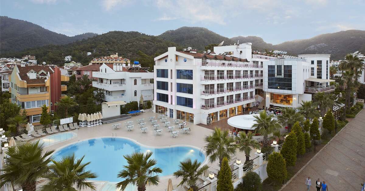 Een foto van een overzicht van Hotel Ideal Pearl