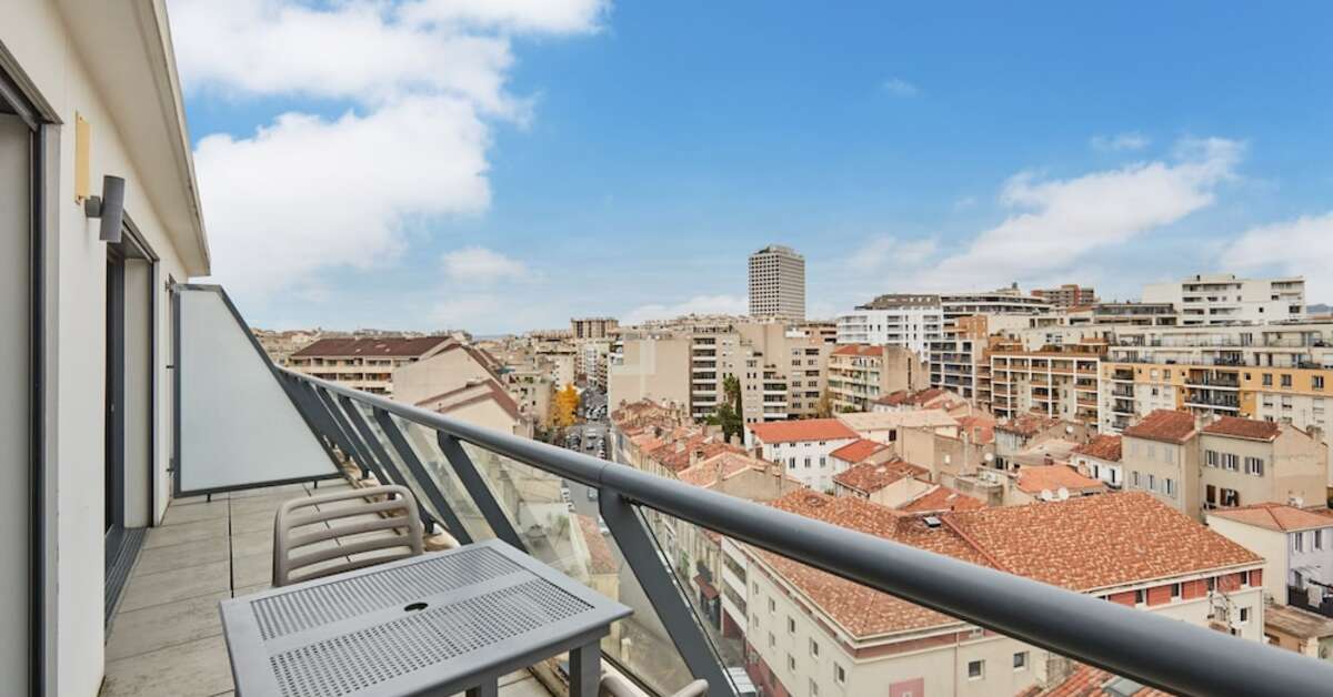 Een foto van Appart'hotel Odalys Prado Castellane