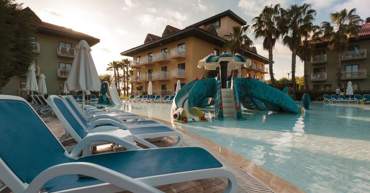 Ein Foto vom Pool im Club Grand Aqua