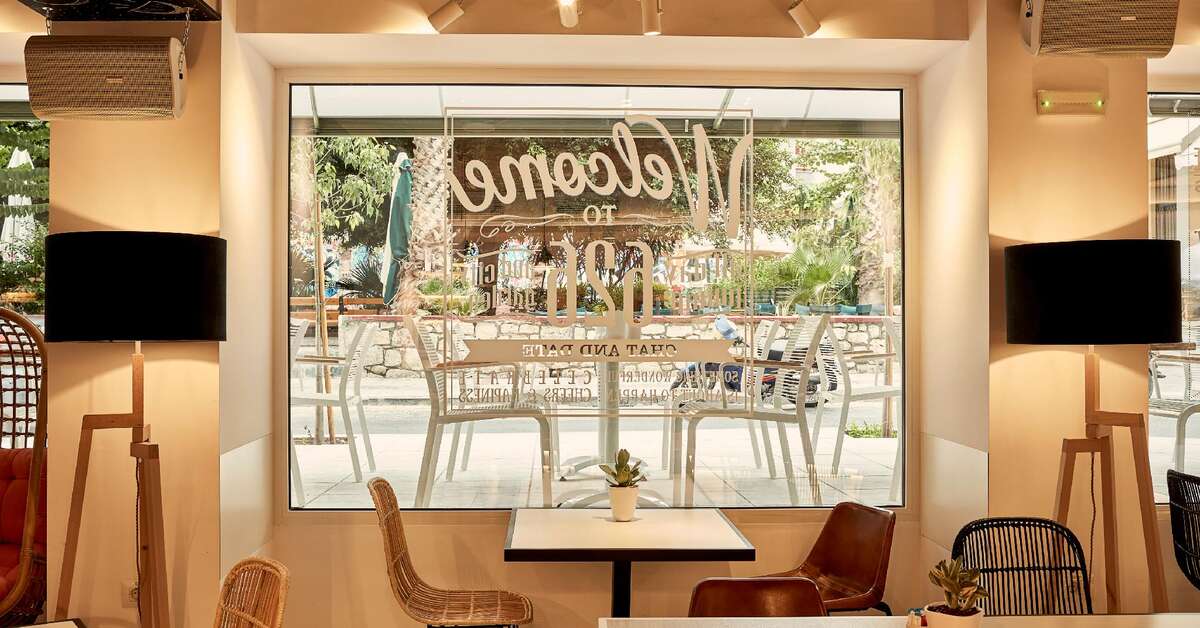 Ein Foto von den Einrichtungen im Olive Green Hotel