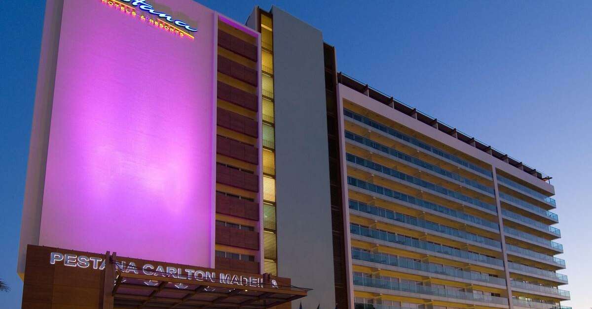 Ein Foto von der Außenansicht des Pestana Carlton Madeira
