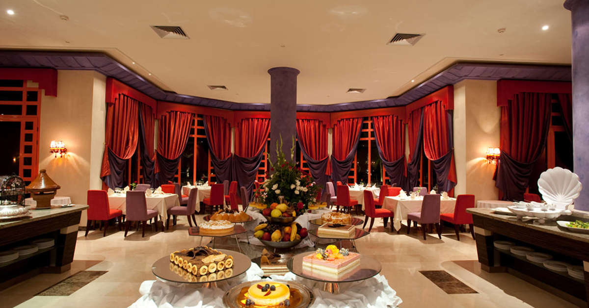 Ein Foto von den Einrichtungen im Hotel Palm Plaza & Spa