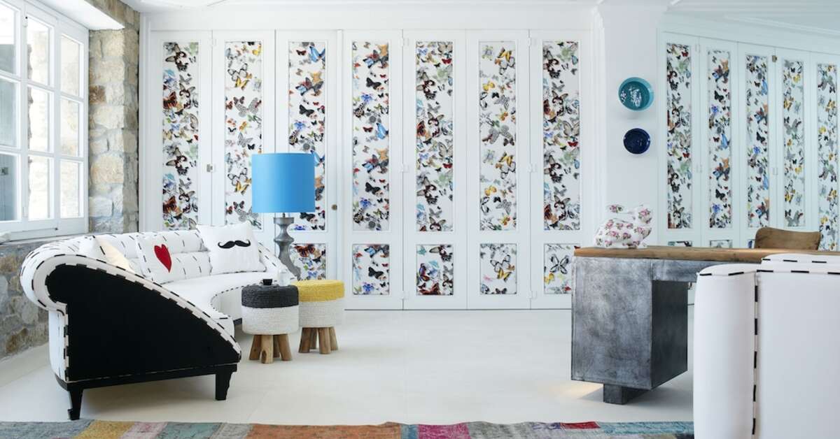 Een foto van het interieur van Myconian Imperial Resort