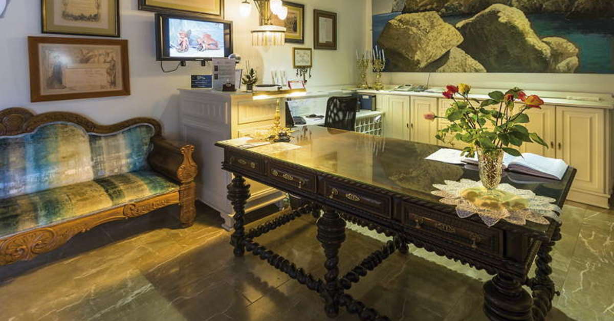 Een foto van het interieur van S'Olivaret Hotel Rural