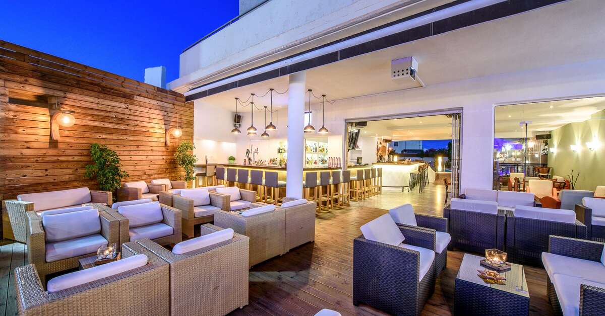 Ein Foto von der Terrasse im Apartments Despina