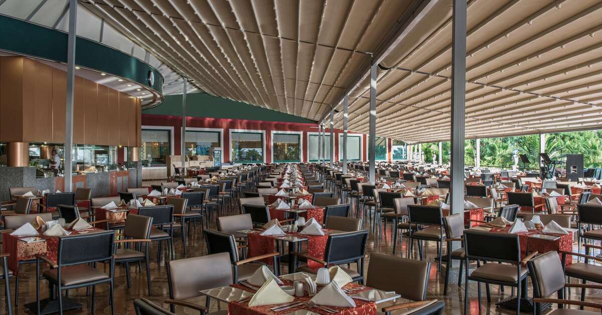 Een foto van de faciliteiten bij Delphin Deluxe Hotel