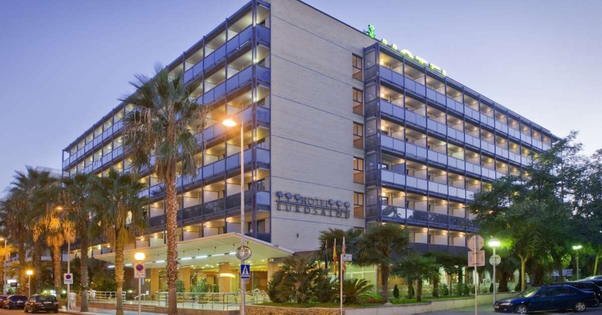 Een foto van de buitenkant van Eurosalou Hotel & Spa