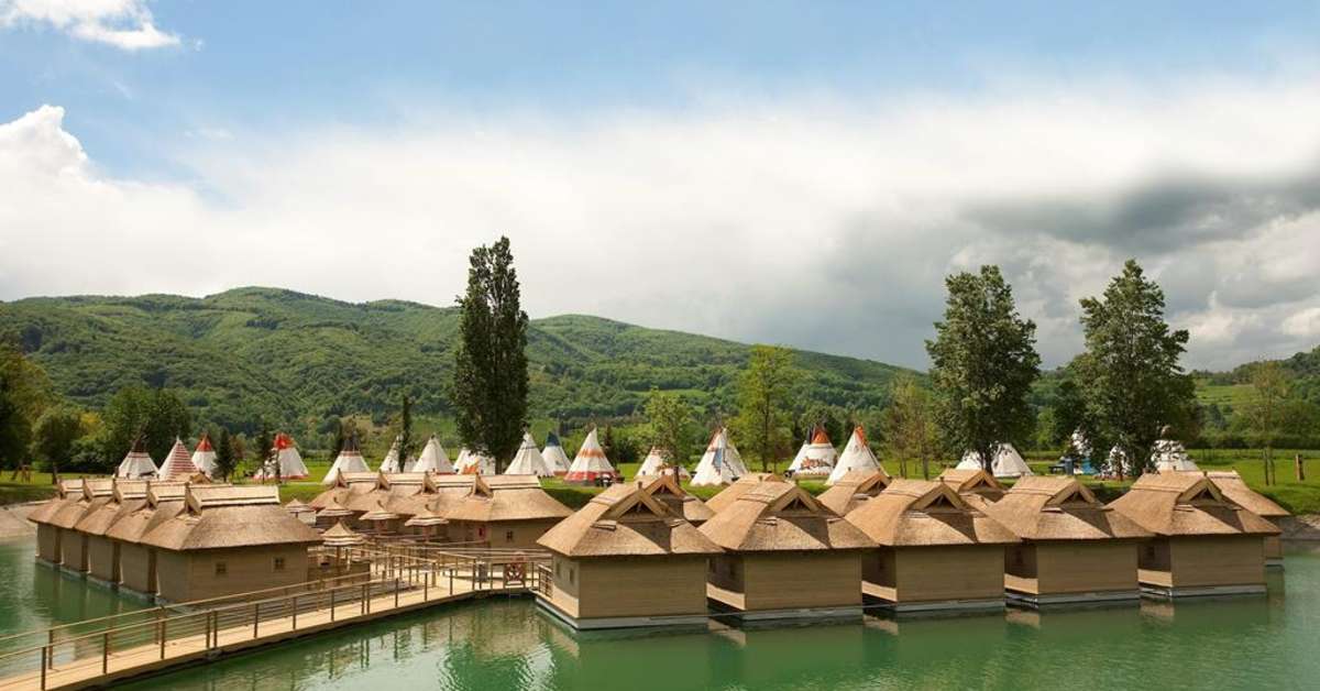 Een foto van de buitenkant van Camping Terme Catez