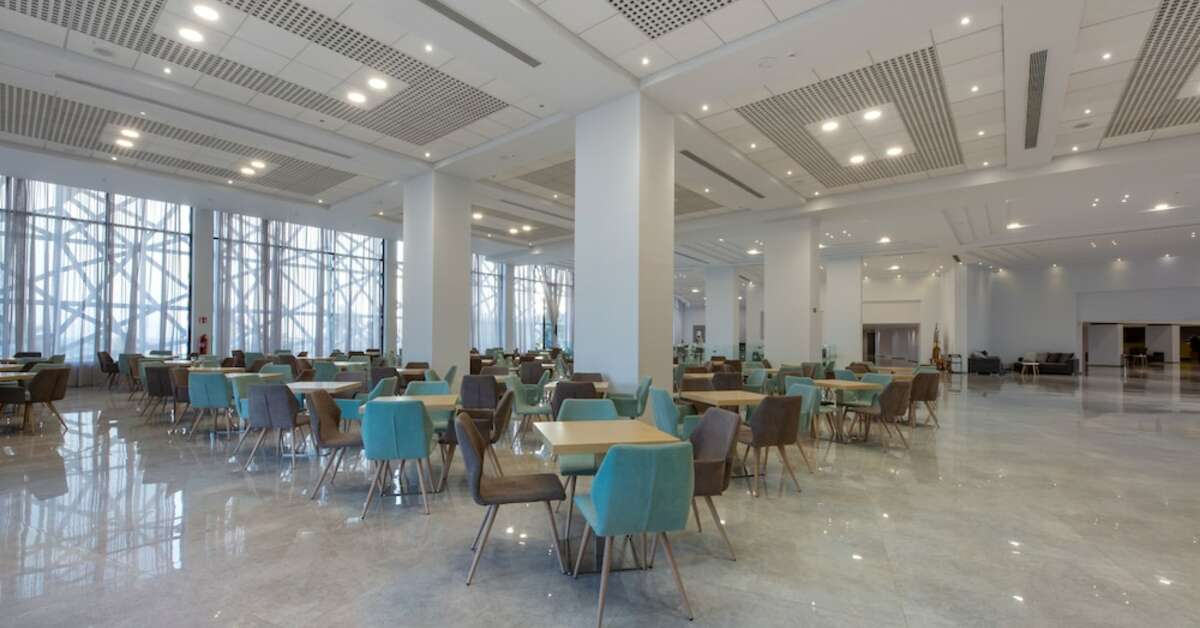 Een foto van het interieur van Akti Imperial Deluxe Spa & Resort