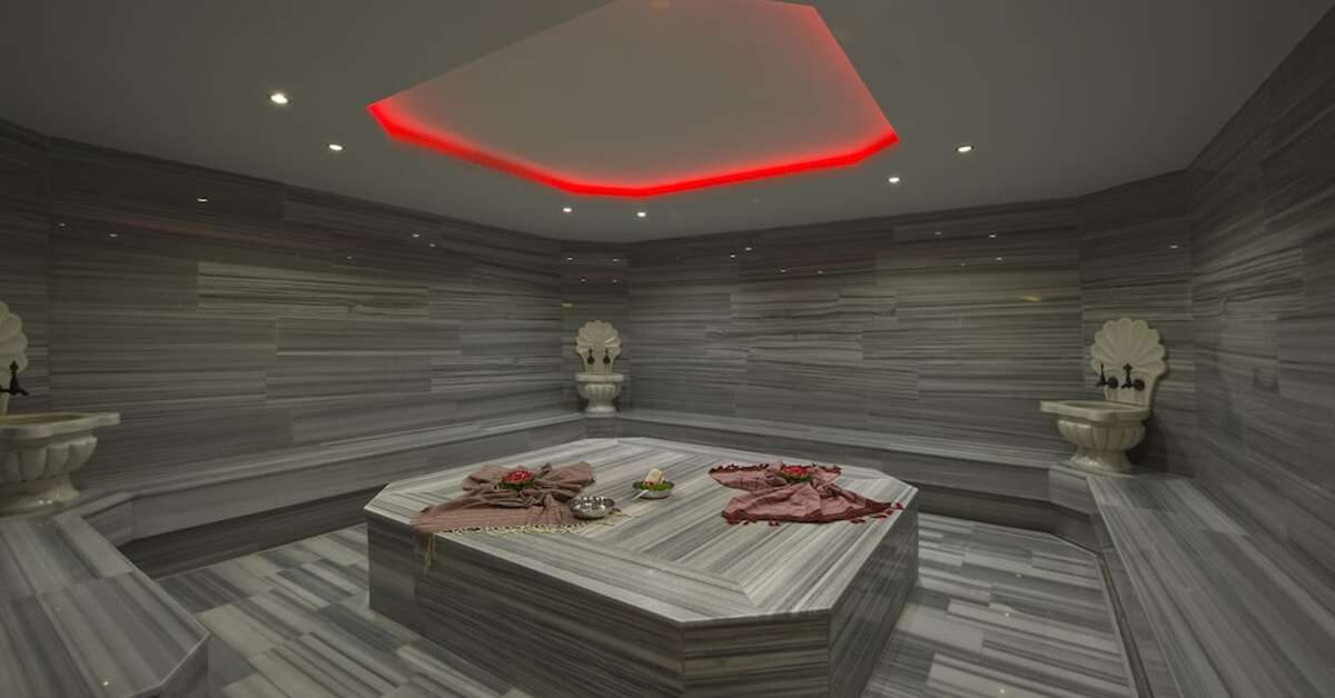 Een foto van de faciliteiten bij Askoc Hotel