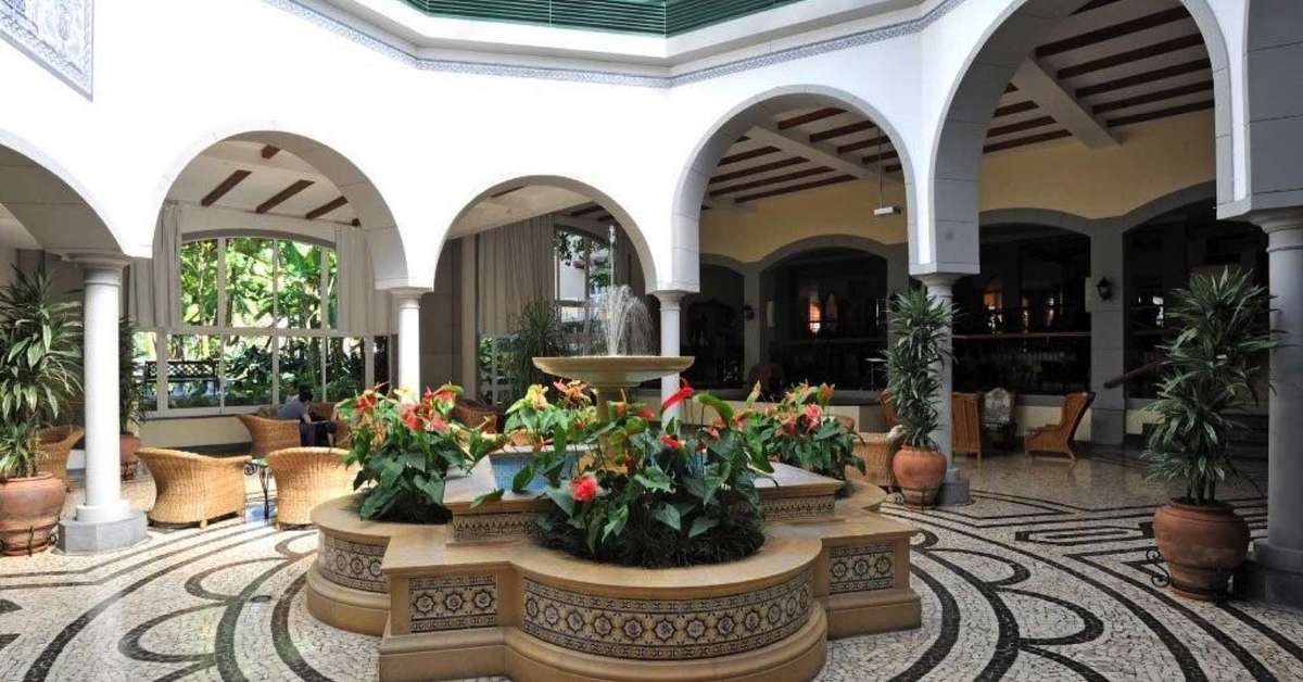 Een foto van het interieur van Pestana Village & Miramar