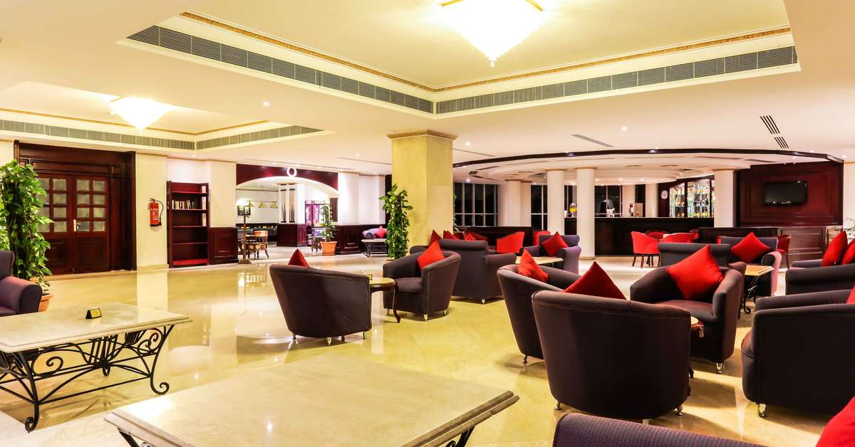 Een foto van het interieur van Sultan Gardens Resort
