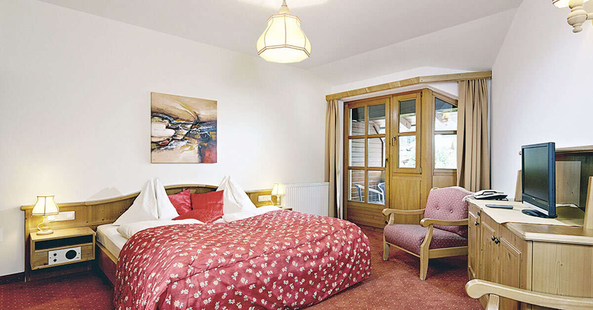 Een foto van een overzicht van Hotel Kroneck Aschaber