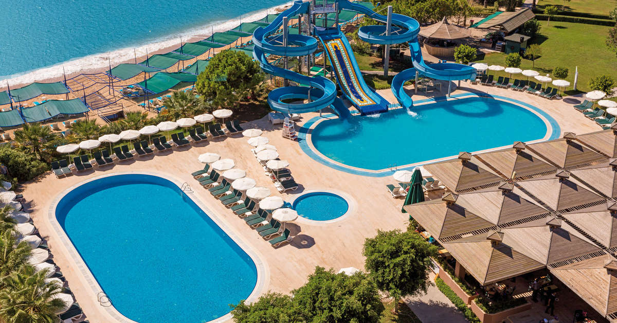 Een foto van het zwembad bij Özkaymak Incekum Hotel