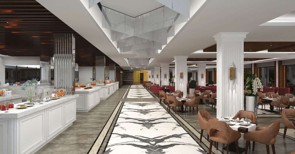 Een foto van de faciliteiten bij Aydinbey Queen's Palace & Spa