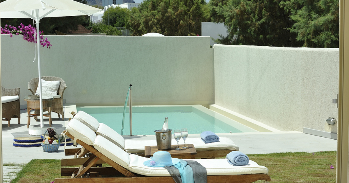 Een foto van Knossos Beach Bungalows & Suites