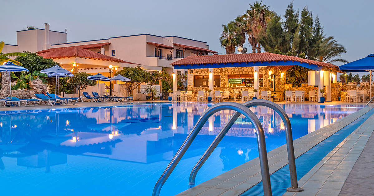 Een foto van het zwembad bij Hotel Tigaki's Star