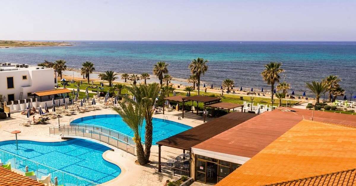 Ein Foto vom Pool im Kefalos Beach Tourist Village