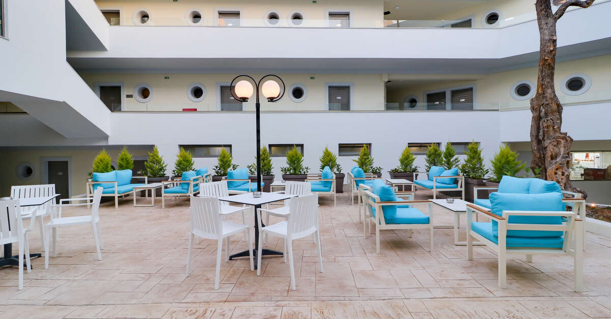 Een foto van de faciliteiten bij Harmony Rethymno Beach Hotel