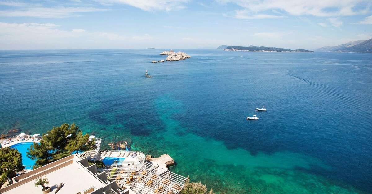 Een foto van Hotel Dubrovnik Palace