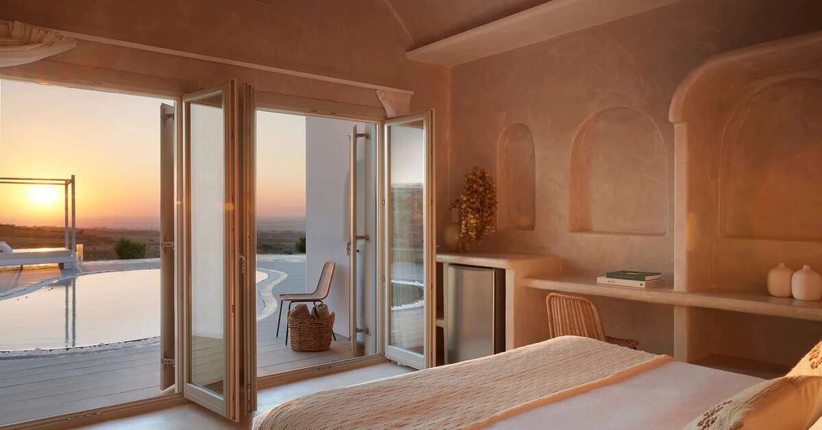 Een foto van Danae Suites Santorini
