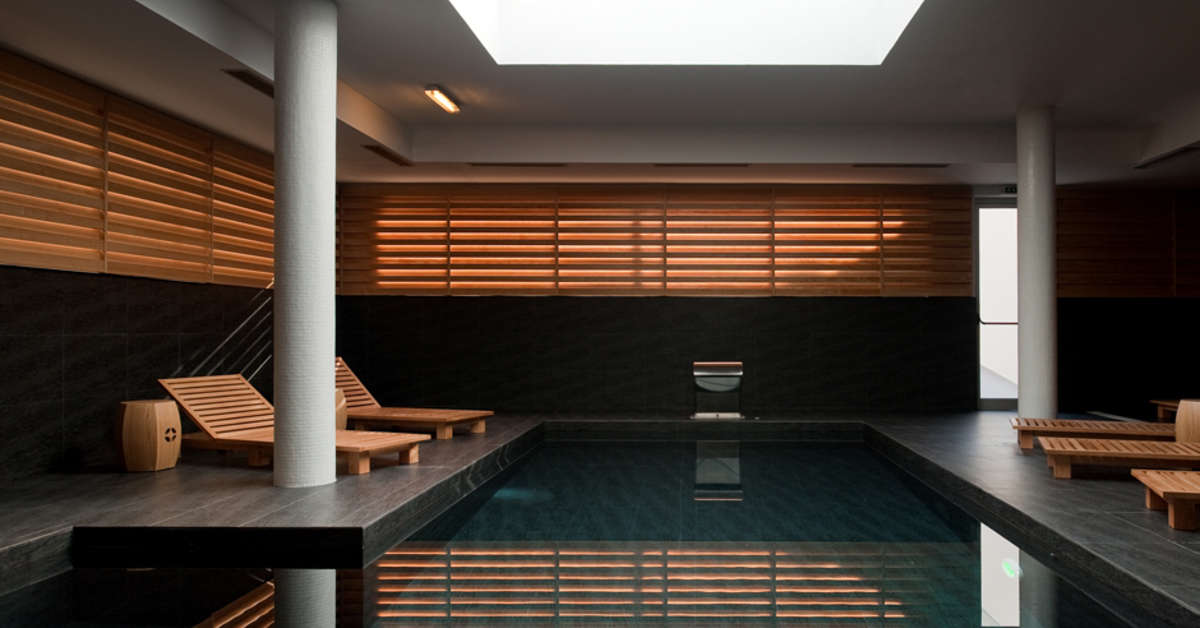 Een foto van het zwembad bij Furadouro Boutique Hotel Beach & Spa