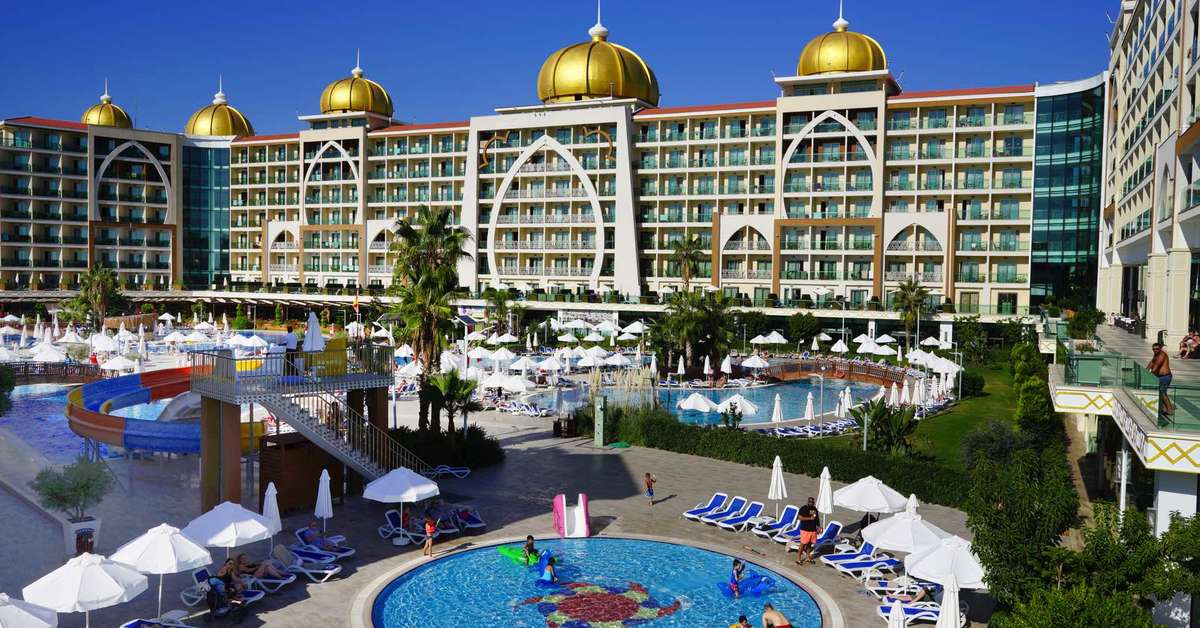 Een foto van het zwembad bij Alan Xafira Deluxe Resort & Spa