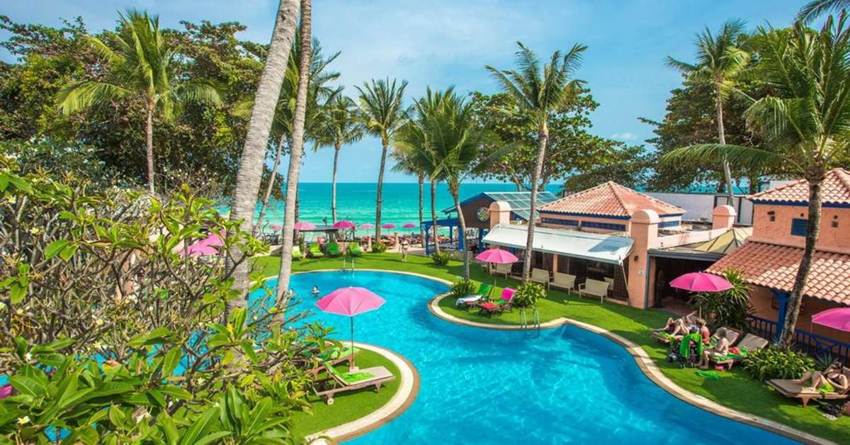 Een foto van een overzicht van Baan Samui Resort
