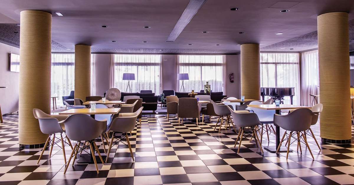Een foto van het interieur van Golden Acqua Salou