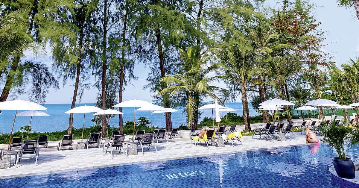 Ein Foto vom Pool im X10 Khao Lak