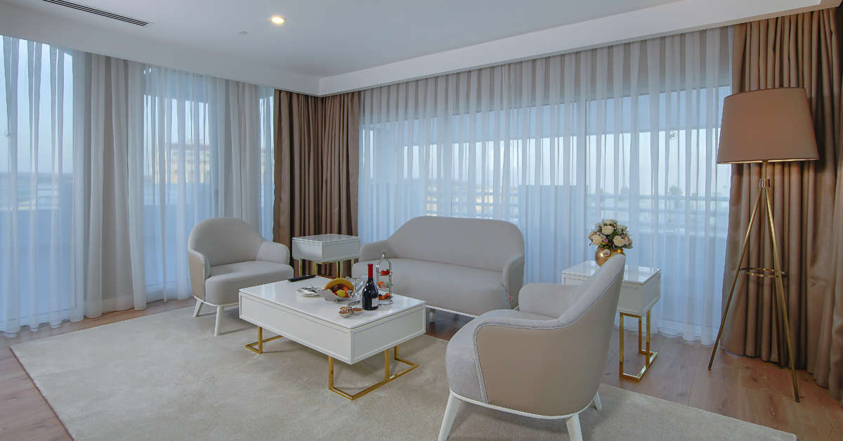 Een foto van het interieur van Limak Cyprus Deluxe Hotel
