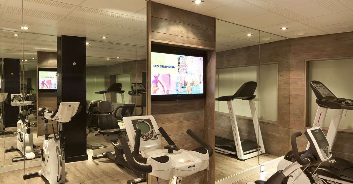 Een foto van de faciliteiten bij Hotel Le Colombier