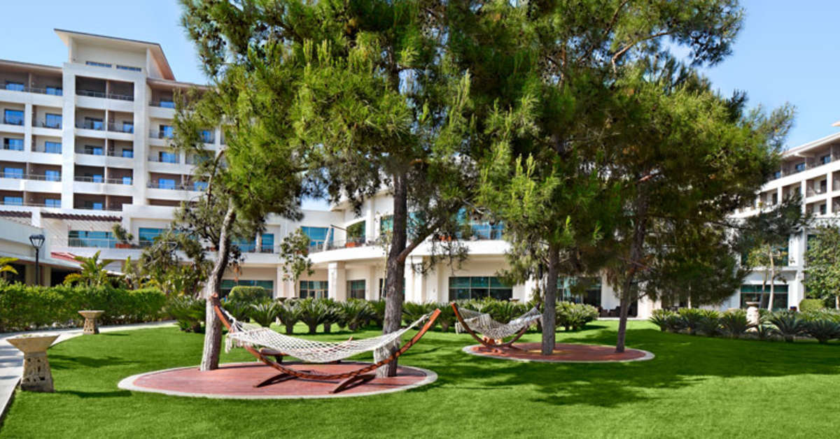 Een foto van het terras bij Ela Excellence Resort Belek