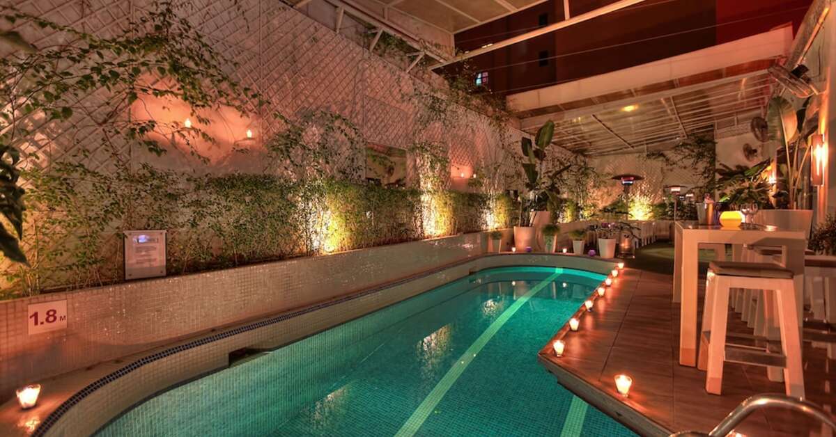 Ein Foto von den Einrichtungen im Bab Hotel