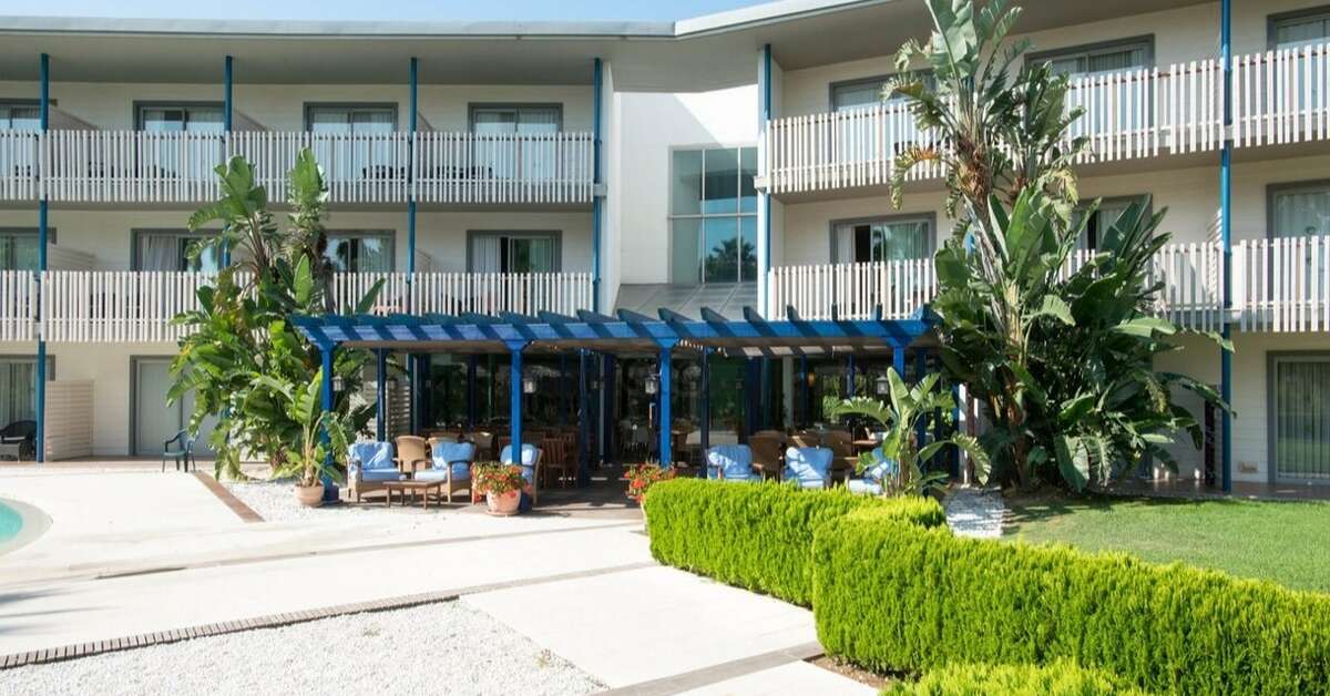 Een foto van de buitenkant van PortAventura Hotel Caribe