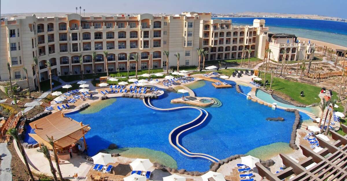 Ein Foto von einer Übersicht des Tropitel Sahl Hasheesh