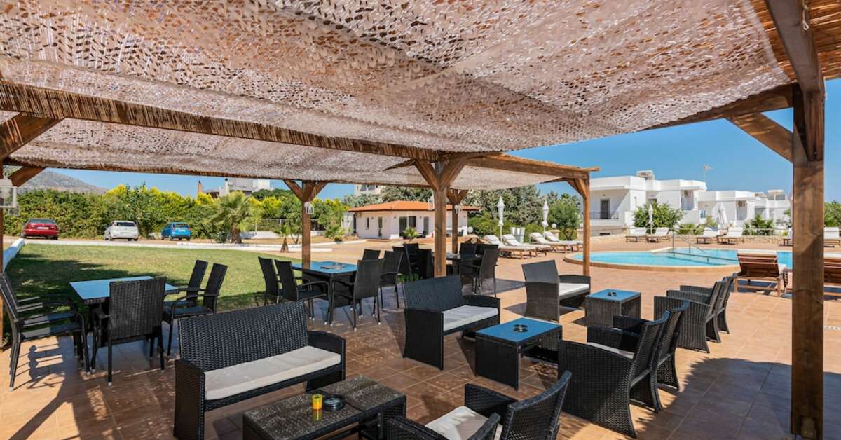 Ein Foto von der Terrasse im W Suites