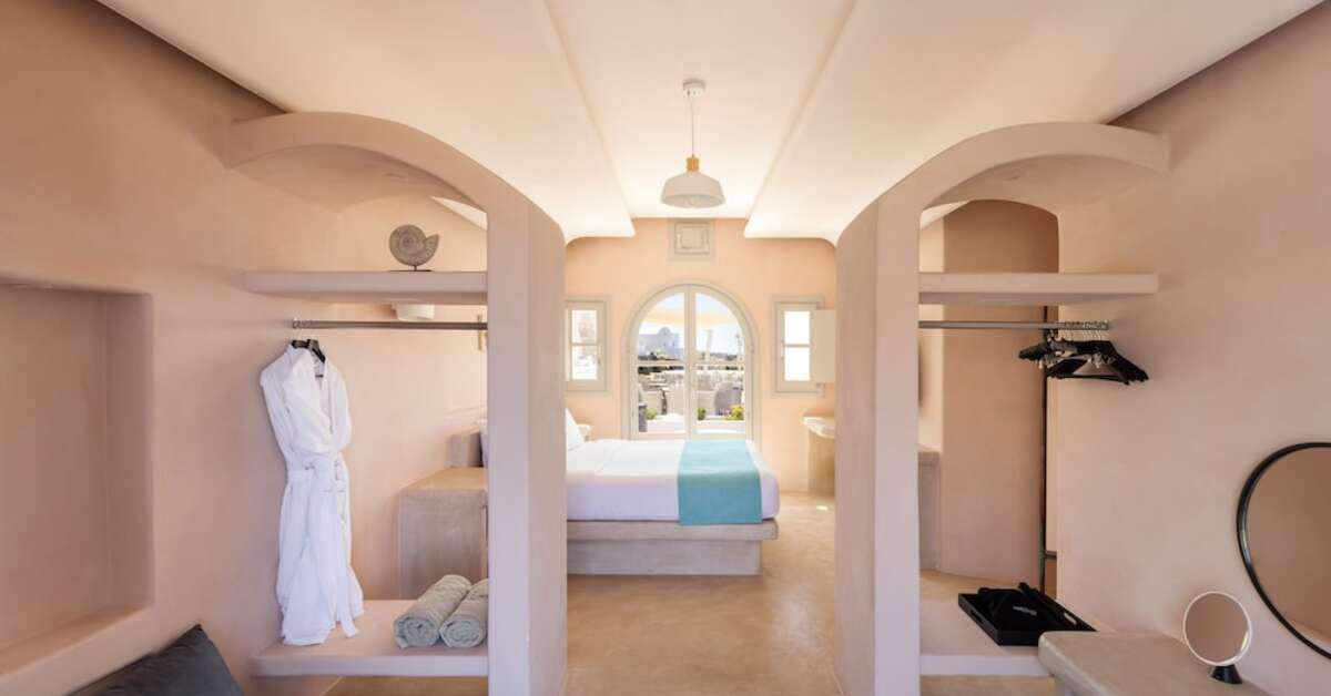 Een foto van Danae Suites Santorini