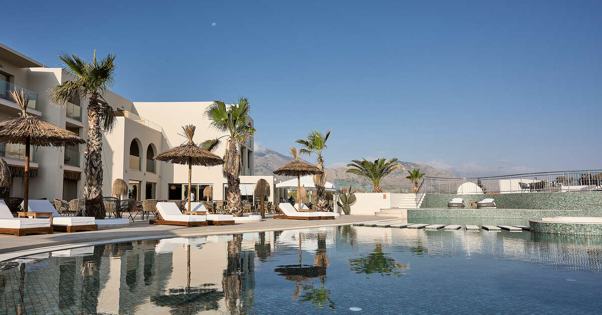 Ein Foto vom Pool im Pepper Sea Club Hotel
