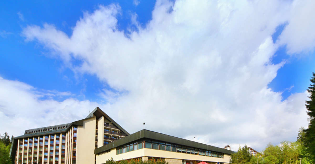Een foto van de buitenkant van Wellness Hotel Svornost
