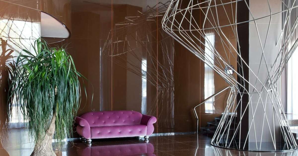 Een foto van het interieur van JR Hotels Bari Grande Albergo delle Nazioni