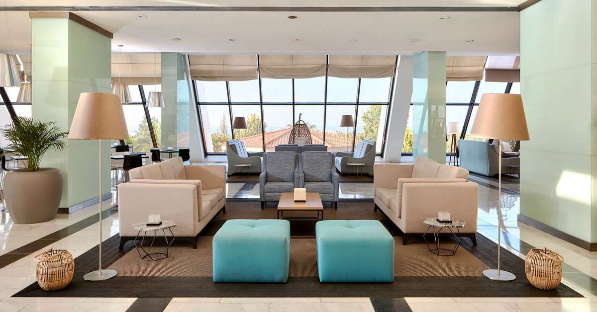 Een foto van het interieur van Tivoli Marina Vilamoura Hotel