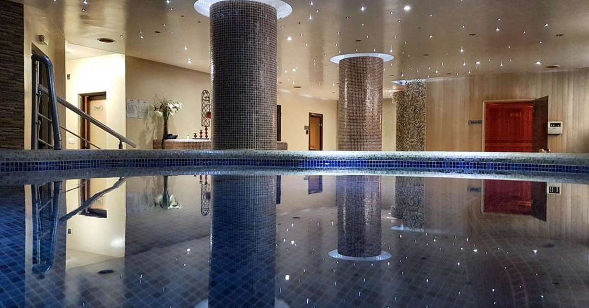 Een foto van het zwembad bij Hotel Tino