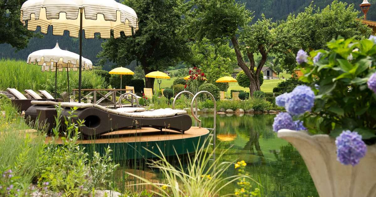 Ein Foto von der Außenansicht des Landgut Zapfenhof