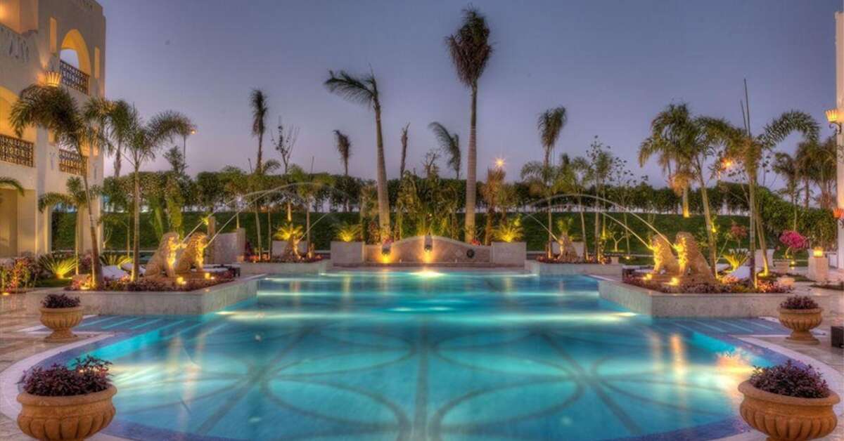 Ein Foto vom Pool im Swissotel Sharm El Sheikh All Inclusive Collection